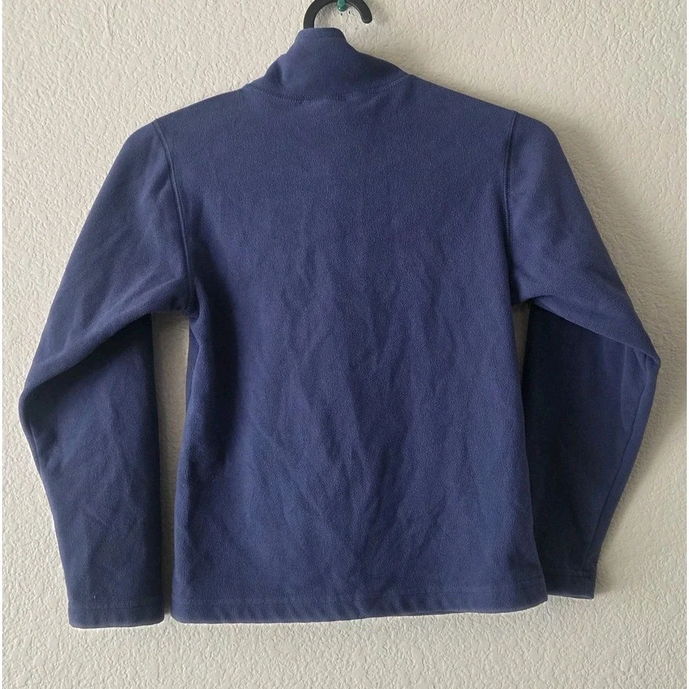 THE NORTH FACE Big Kid's Glacier 1/4 Zip Fleece Pullover Boys XS Blue TKA 100